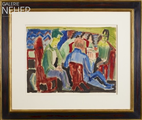 Ernst Ludwig Kirchner, Unterhaltung, (1923)