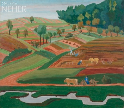 Erich Heckel, Autumnal Landscape, (1933)