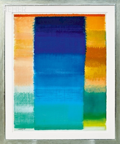 Heinz Mack, Ohne Titel - Farbchromatik (Untitled - Colour Chromatic), (1992)