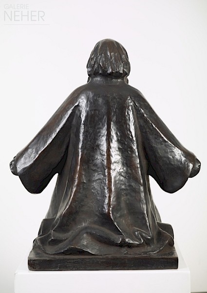 Ernst Barlach, Seated God the Father, (1920)